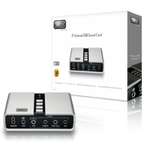 Sweex 7.1 external USB sound card (SC016)